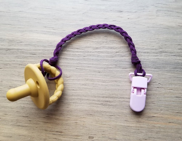 Braided Pacifier Clip
