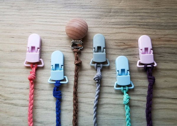 Braided Pacifier Clip